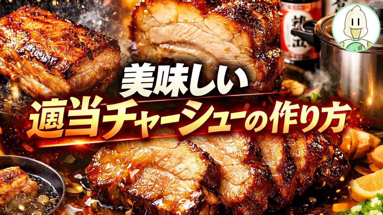 美味しい適当チャーシューの作り方のイメージ
